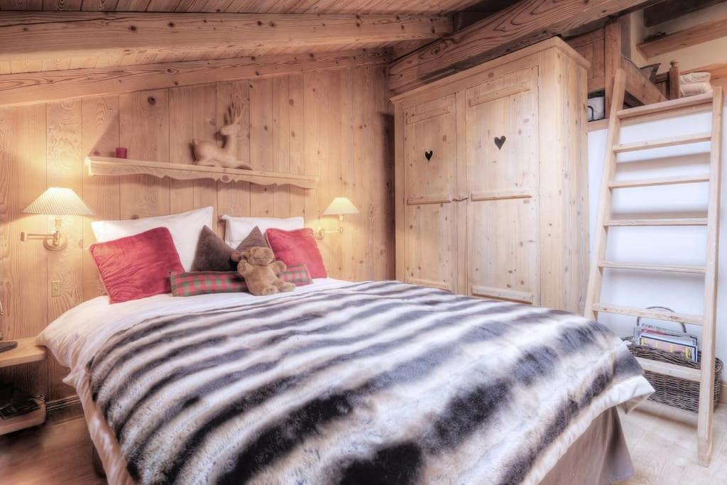 Ferienwohnung Duplex Chaleureux Au Coeur De Megeve 2 P Exterior foto